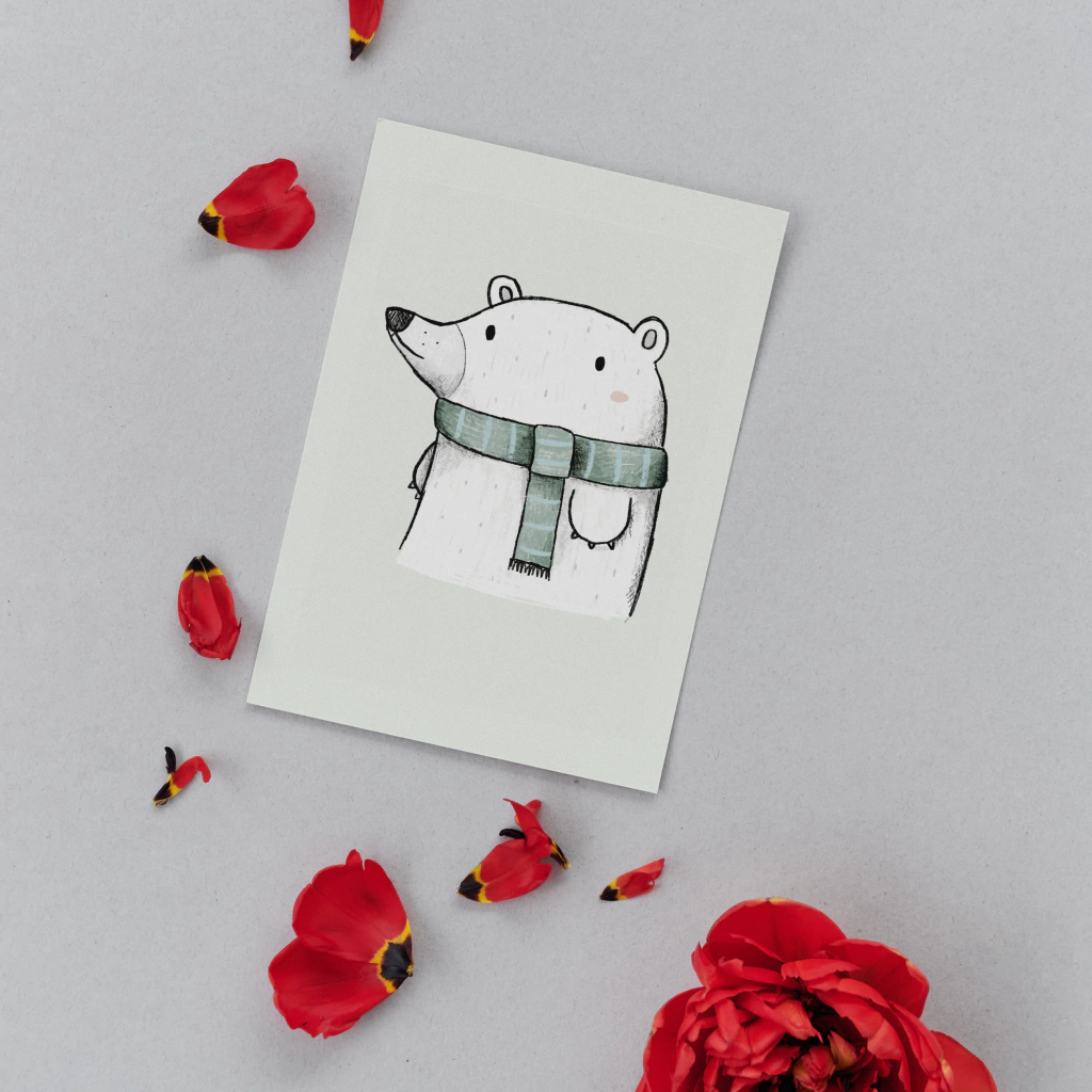 Print Oso polar