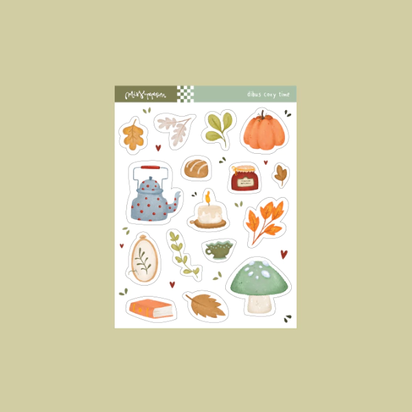Stickers Otoño Cozy