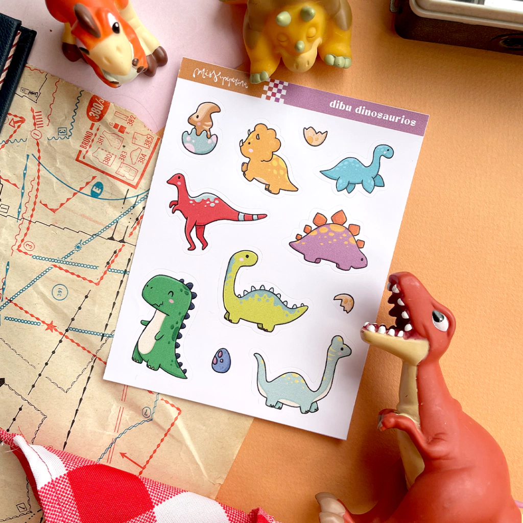 Stickers Dibus Dinosaurios