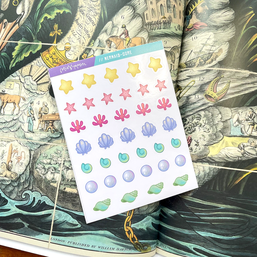 Stickers Mermaid Core