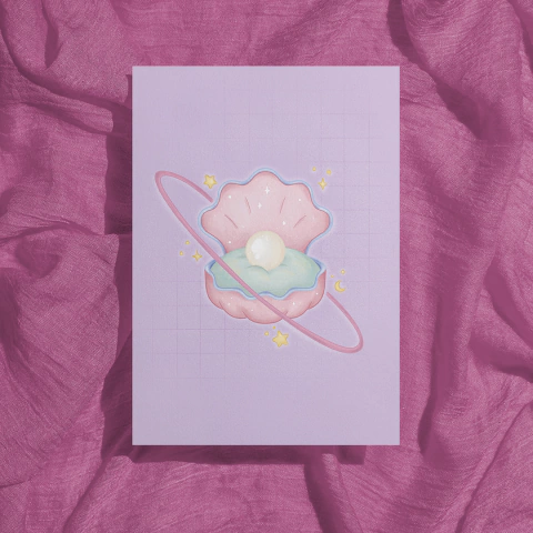 Print Ostra Espacial - comprar online