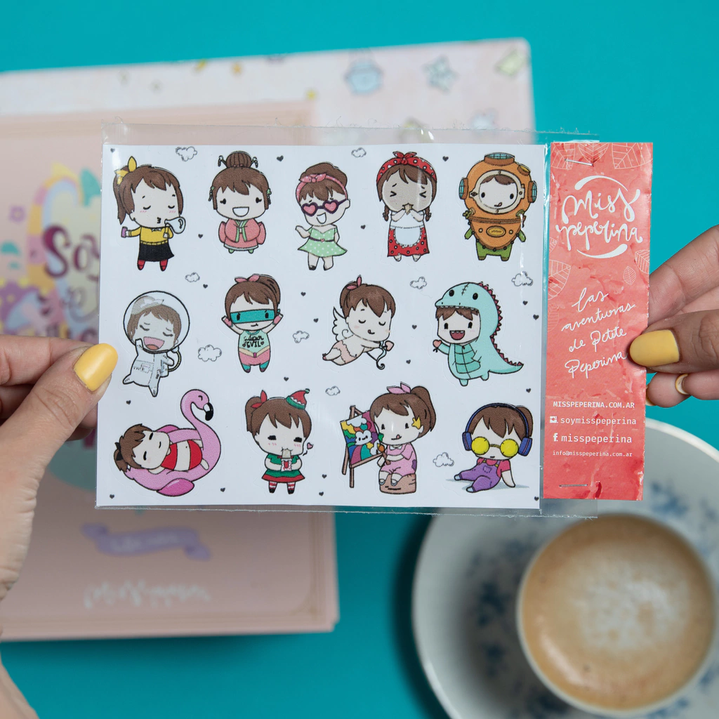 Stickers Las Aventuras de Petite Peperina