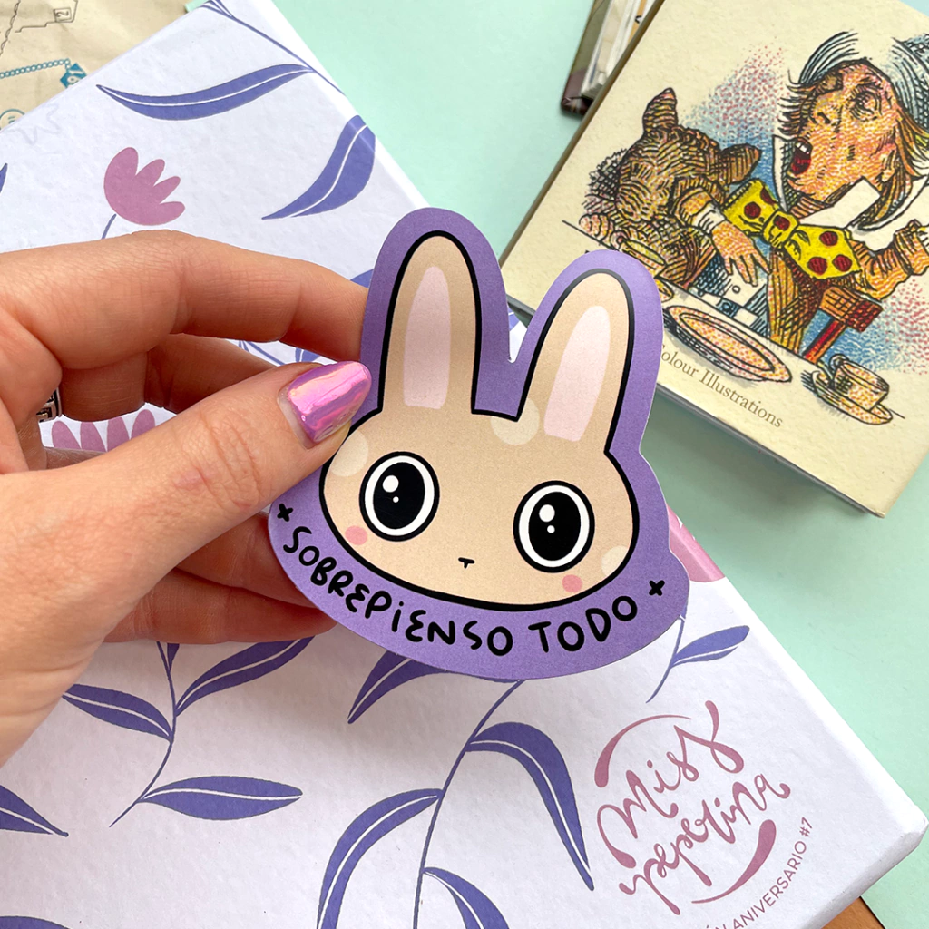 Sticker die cut OPP Sobrepienso todo