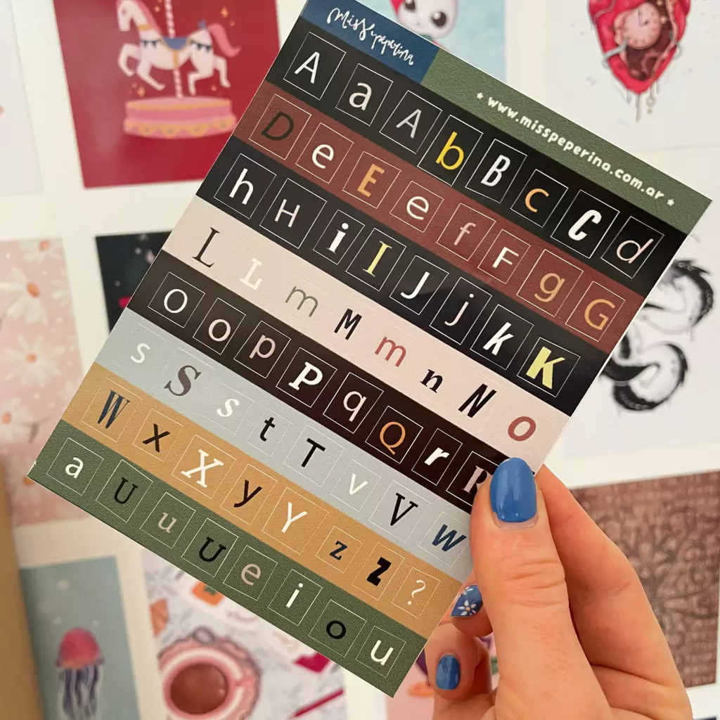 Stickers ABC Detectives Typo