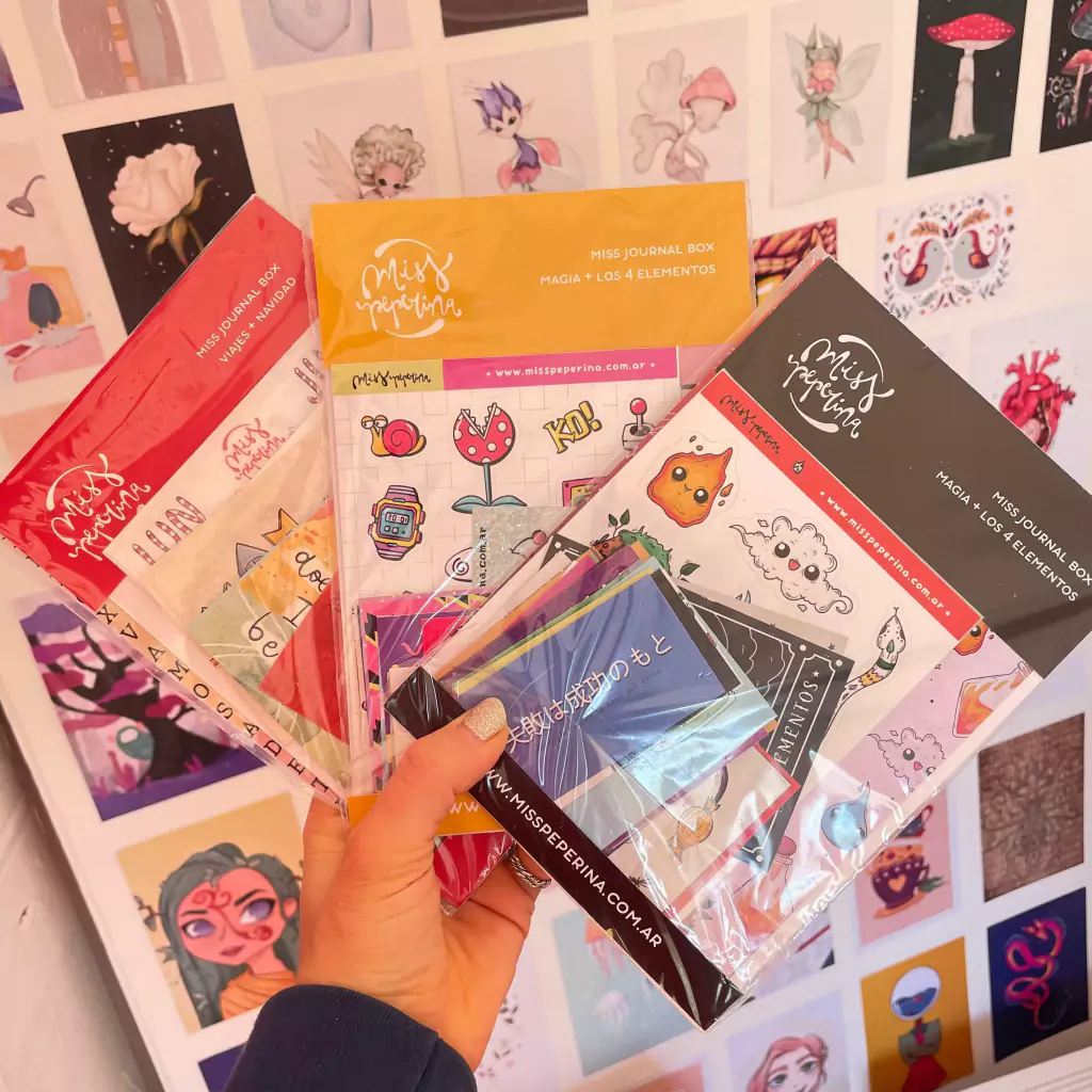 Combo Miss Journal Box 2023 de Octubre a Diciembre