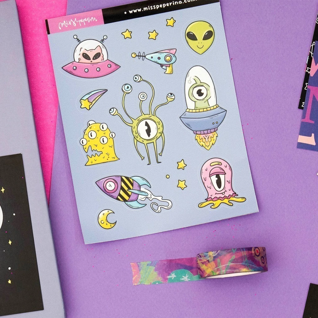 Stickers Aliens
