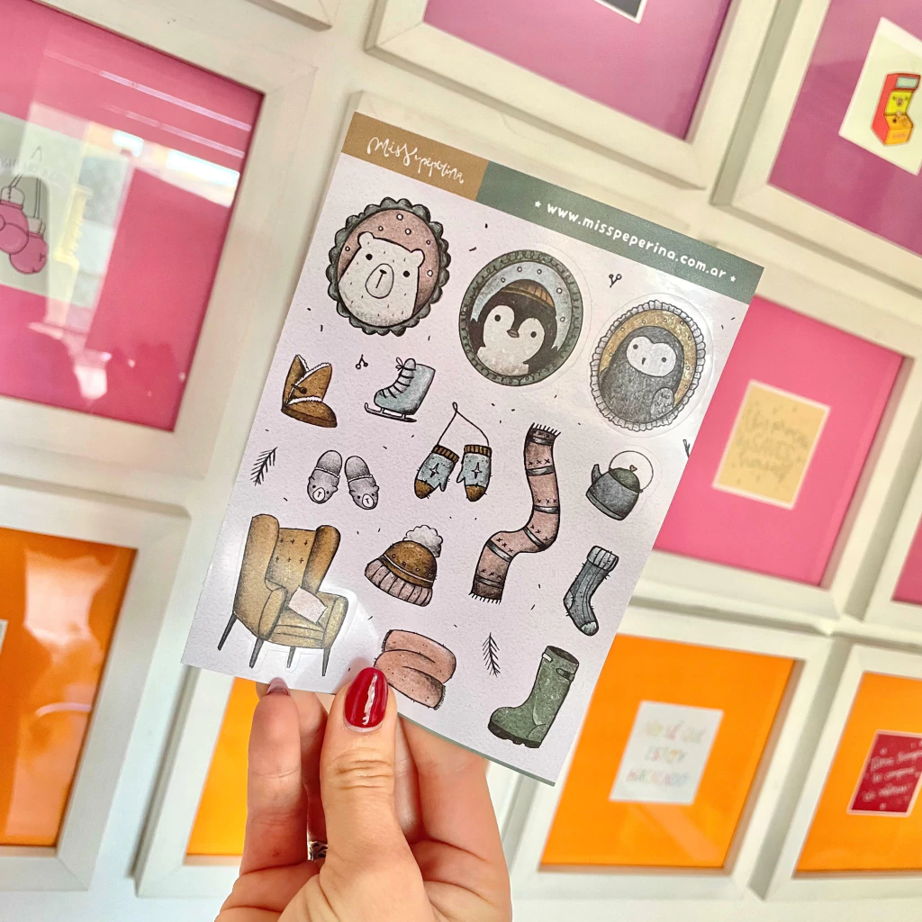 Stickers Dibus Invierno