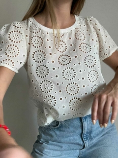 Blusa TOPACIO Broderie - Mil Horas Ropa