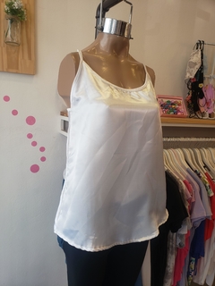 Musculosa Satén Saya - comprar online