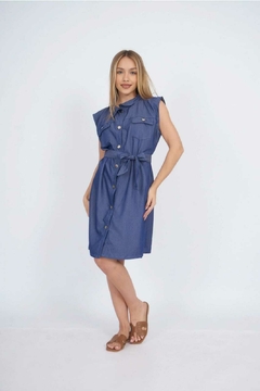 Vestido denim CHEMISE en internet