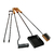 Kit parrillero grande x4 piezas - tienda online
