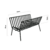 Cuna Brasero Hierro 50x30 Negra - tienda online