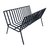 Cuna Brasero Hierro 50x30 Negra - comprar online