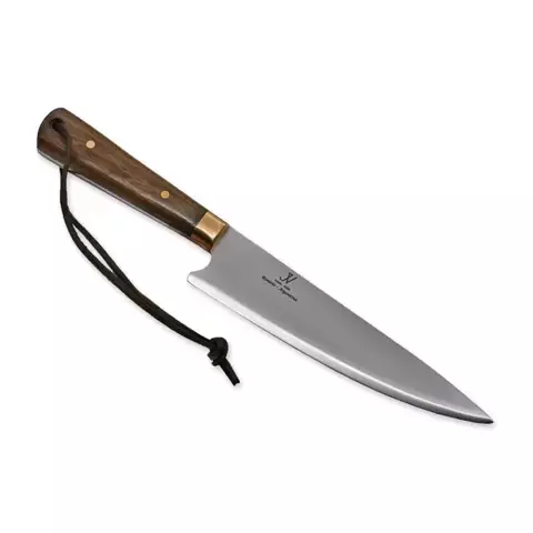 Cuchillo 7" A.inoxidable M/de Madera MMI05