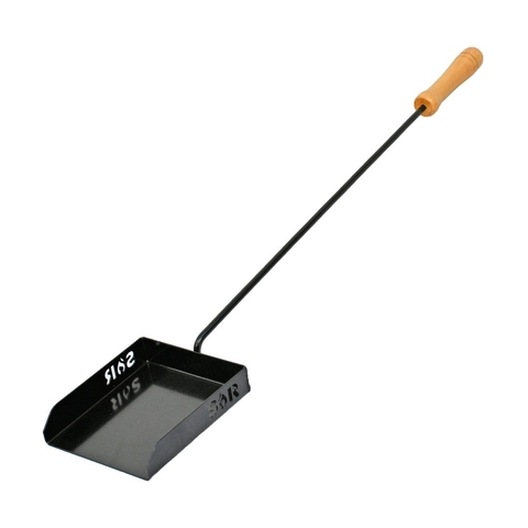 Pala parrillera con mango de madera grande - comprar online