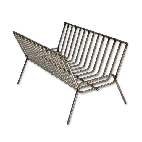 Cuna Leñero A.inox 50x30 Ø8