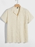 Camisa lino doble cuello premium - comprar online