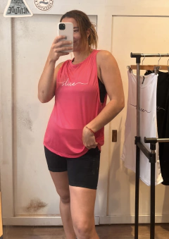Musculosa waves ROSA - comprar online