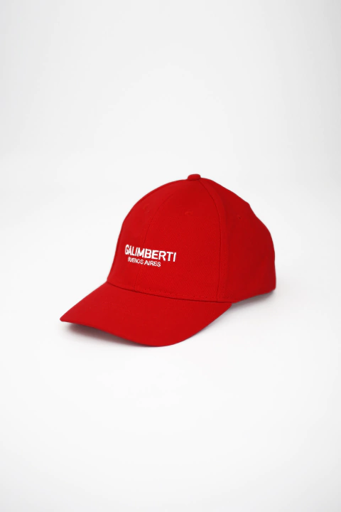 Gorra Galimberti roja
