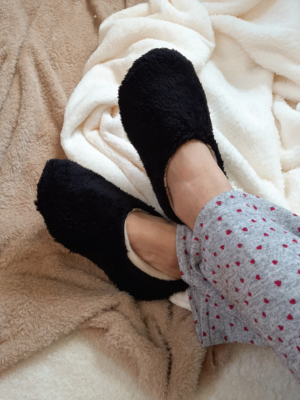 Pantuflas Negro