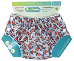 Imagem do Paquete Mediano Para Niña Pañales Ecológicos Estampados Con Absorbente Cambiable