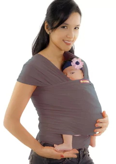 Imagen de Paquete Completo para Para la Llegada del bebé con 12 pañales + 12 absorbentes + complementos y fular elástico