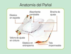 Pañal Ecológico Absorbente Intercambiable Unitono / Unitalla de 0 a 30 meses (copia) na internet