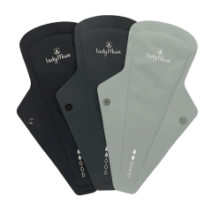 Pack x 3 toallas Intimas medianas ecológicas reutilizables tipo tanga + bolsita/flujo moderado - comprar online