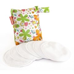 Protectores de lactancia x 6 unidades / ecológicos, reutilizables, lavables, impermeables y respirables