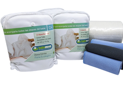 Pack complementos de pañal con 12 absorbentes y rollo de bambú - comprar online
