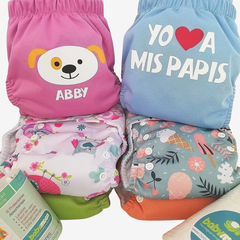 Paquete Mediano Para La Llegada del Bebé Pañales Ecológicos Con Absorbentes Cambiables - Unitalla - comprar online