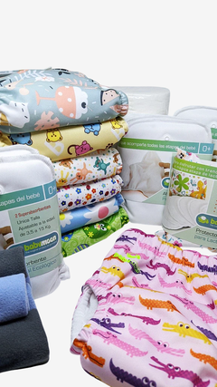 Paquete x 6 pañales Niña unitalla + absorbentes + filtro + pañal piscina + protectores de lactancia y otros complementemos - comprar online