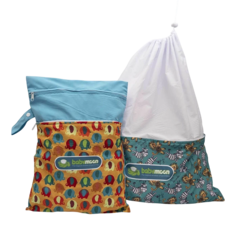 2 Bolsas reutilizables para guardar los pañales sucios