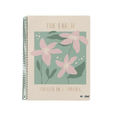 Cuaderno Garden Universitario A4 Mooving 2025 - comprar online
