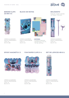 Binder Clip Stitch Mooving 25mm x 6 Unidades en internet