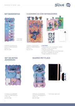 Banderitas Stitch Mooving Set de Banderitas en internet