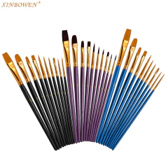 Set 10 Pinceles Value Pack Azul Xin Bowen x 10 - Surtidos - ARTISTICA ONE ART