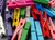 Broches Mini Madera Colores Cbx 25mm Bolsa X50 Souvenir Deco - comprar online
