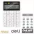 Calculadora Deli Touch 12 Digitos Grande Blanca