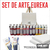 Set Acrilico Eureka X24 + Atril + Bastidores + Pinceles !!