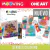 Boligrafo Roller Gel Mooving Neon X5 Colores - comprar online
