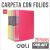 Carpeta Con Folios Deli Rio Vivid Colors A4 - 20 Hojas