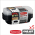 Contenedor Vianda Rubbermaid 887ml Con Division X 5 Unidades