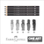 Lapices Faber Castell Grafito Aquarelable X 5 Hb-8b Lata! - comprar online