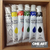 Set De Acrilicos Caja Madera Pinceles Mezclador Sapiens 7 - ONE ART :: ART & OFFICE