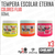 Tempera Eterna Plastika 60ml Colores Fluo X3 Unidades