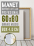 Bastidor Entelado Manet 60x80 Box - comprar online