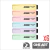 Resaltador Pastel Chato Ezco - Varios Colores X 6 Unidades