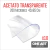 Acetato Transparente 200 Mic 45x65 Cm Set X 10 Hojas