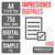Impresiones Bajadas Printshop Byn A4 75g X 300 Unidades